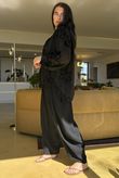 Sabo Boucle Flower Blouse Black